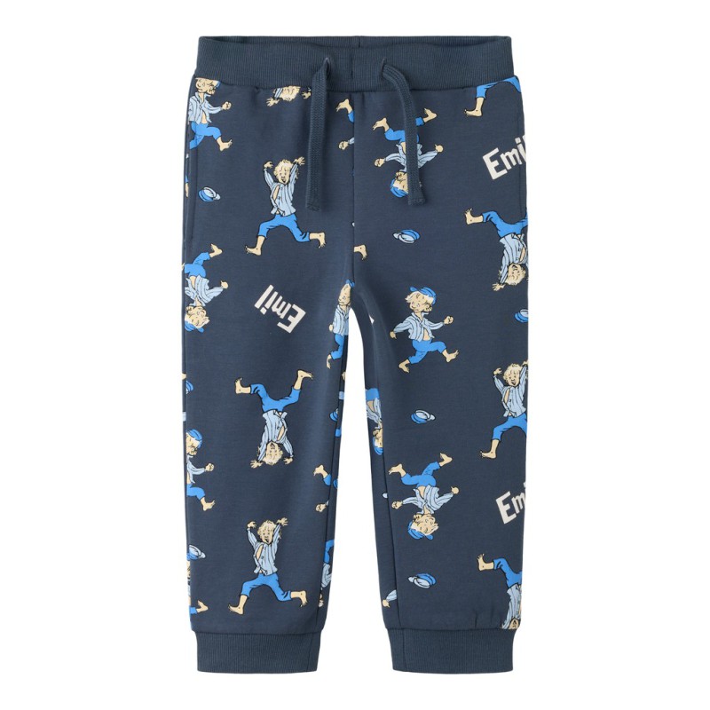 NAME IT MINI Emil sweat bukser - Ombre Blue