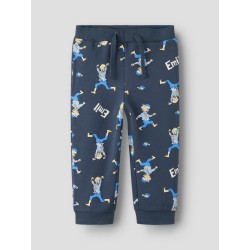 NAME IT MINI Emil sweat bukser - Ombre Blue
