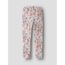 NAME IT MINI Nadena x-slim leggings - Peyote Melange / Lilas