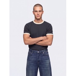 ONLY & SONS Willo T-shirt - Dark Navy / Antique white