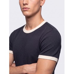 ONLY & SONS Willo T-shirt - Dark Navy / Antique white