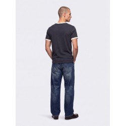 ONLY & SONS Willo T-shirt - Dark Navy / Antique white