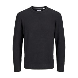 JACK & JONES PLUS Ryder striktrøje - Black