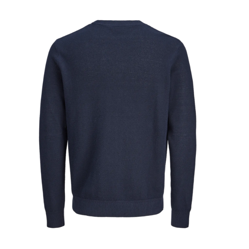 JJ REBEL Camden striktrøje - Navy Blazer