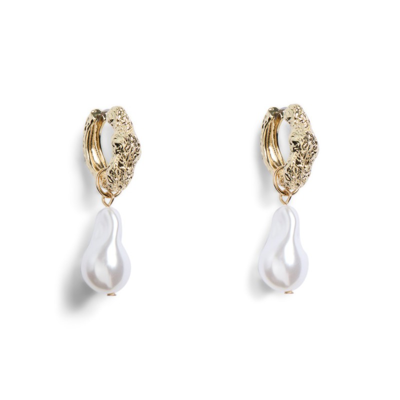 PIECES Adrianna øreringe bundle - Gold Colour / ST3