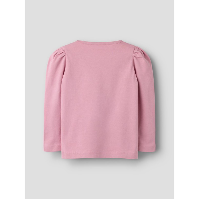 NAME IT MINI Anna langærmet Pippi bluse - Lilas