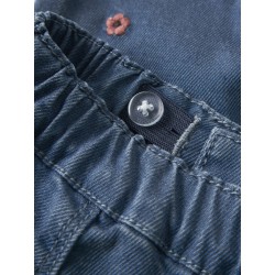 NAME IT BABY Rose broderede jeans 5321 - Soft Denim / EMB
