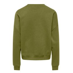 ONLY langærmet oversize sweatshirt - Peat Moss
