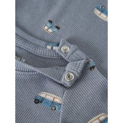 NAME IT BABY Ottoman langærmet body - Tradewinds