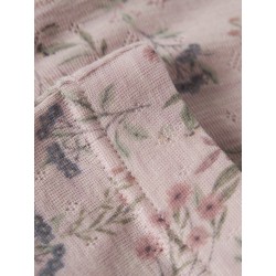 NAME IT MINI Wang uld underbukser - Violet Ice / FLOWERS / LEAFS