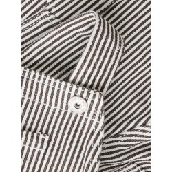 NAME IT BABY Nola loose fit overalls - White / Stribes / DELICIOSO