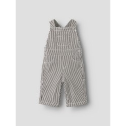 NAME IT BABY Nola loose fit overalls - White / Stribes / DELICIOSO
