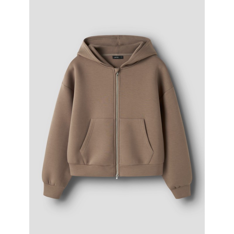 LMTD Halfa langærmet kort cardigan - Pine Bark