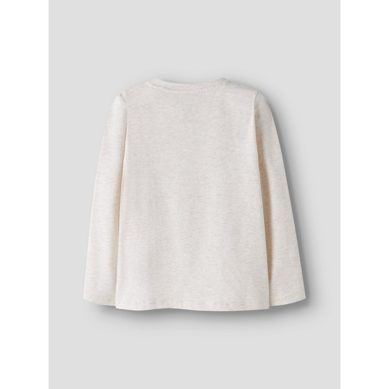 NAME IT MINI Nisso langærmet bluse - Peyote Melange