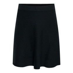 ONLY CARMAKOMA Skater mini nederdel - Black