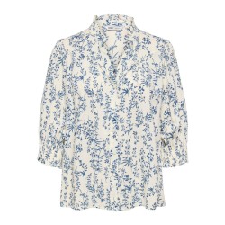 ONLY Raya bluse - Jet Stream / AMY FLOWER