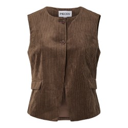 PIECES Audre vest - Wren
