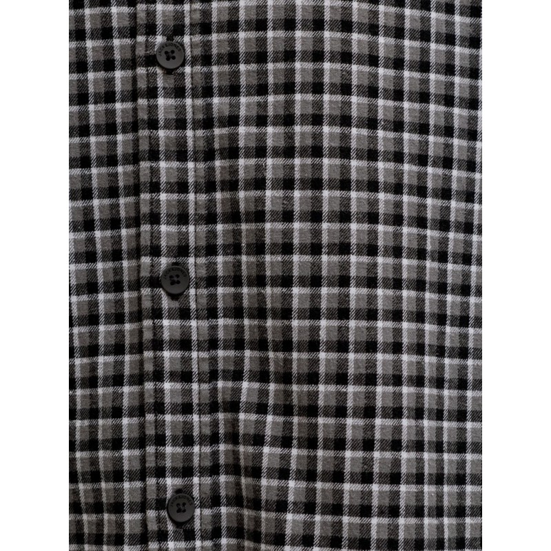 JACK & JONES Carter check langærmet skjorte - Black