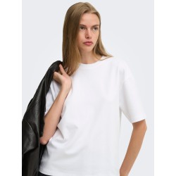 ONLY Superior loose T-shirt - Bright White