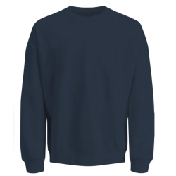 JJ REBEL Crest Sweatshirt - Navy Blazer
