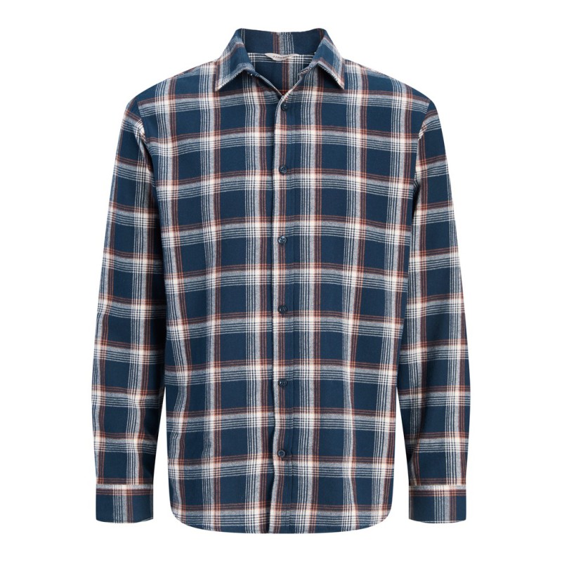 JACK & JONES Blane langærmet skjorte - Navy Blazer