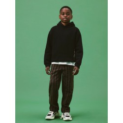 NAME IT KIDS Nestor langærmet sweatshirt - Black Beauty