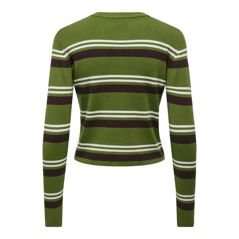 JDY Emmie langærmet strikcardigan - Cedar Green