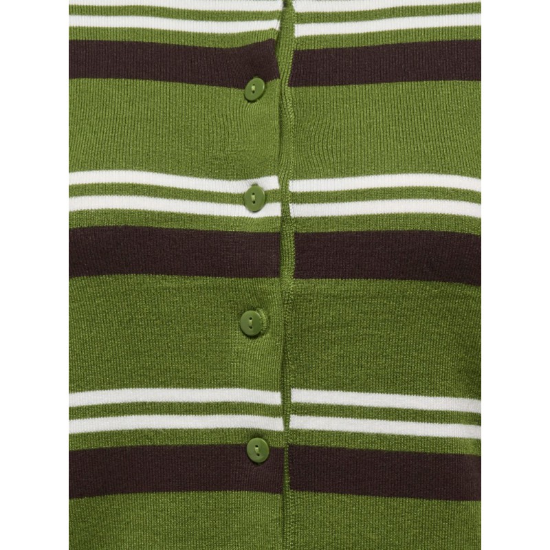 JDY Emmie langærmet strikcardigan - Cedar Green