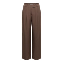 ONLY Linda-Berry high waist bukser - Chocolate Martini