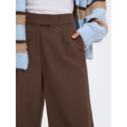 ONLY Linda-Berry high waist bukser - Chocolate Martini