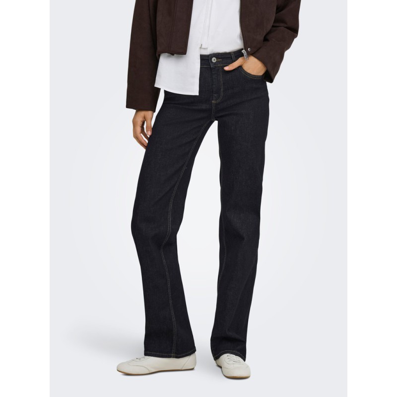 ONLY Blush straight fit denim jeans - Blue Denim / RINSE