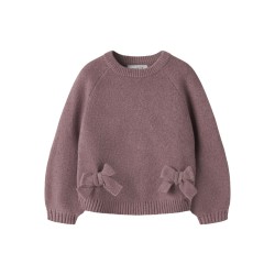NAME IT MINI Ndoper langærmet strik - Wild Ginger