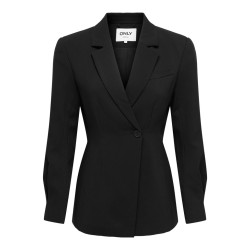 ONLY Niko langærmet balloon fit blazer - Black