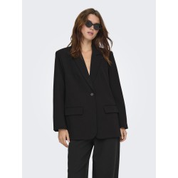 ONLY Linda-Raven langærmet blazer - Black