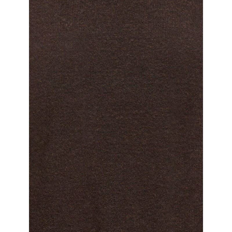 ONLY CARMAKOMA Simoni 3/4 strik pullover - Coffee Bean / MELANGE