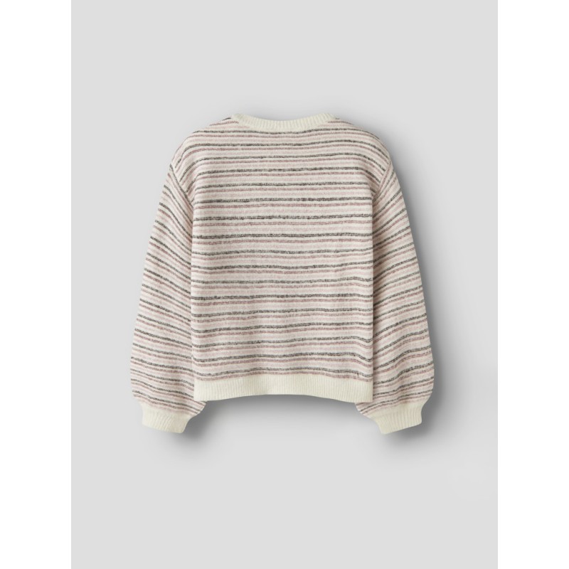 NAME IT KIDS pige - Noelle langærmet strik - Wild Ginger