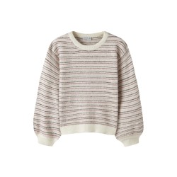 NAME IT KIDS Noelle langærmet strik - Wild Ginger