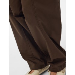 PIECES Adria parachute bukser - Hot Fudge