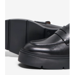 ONLY Alma læder loafers - Black