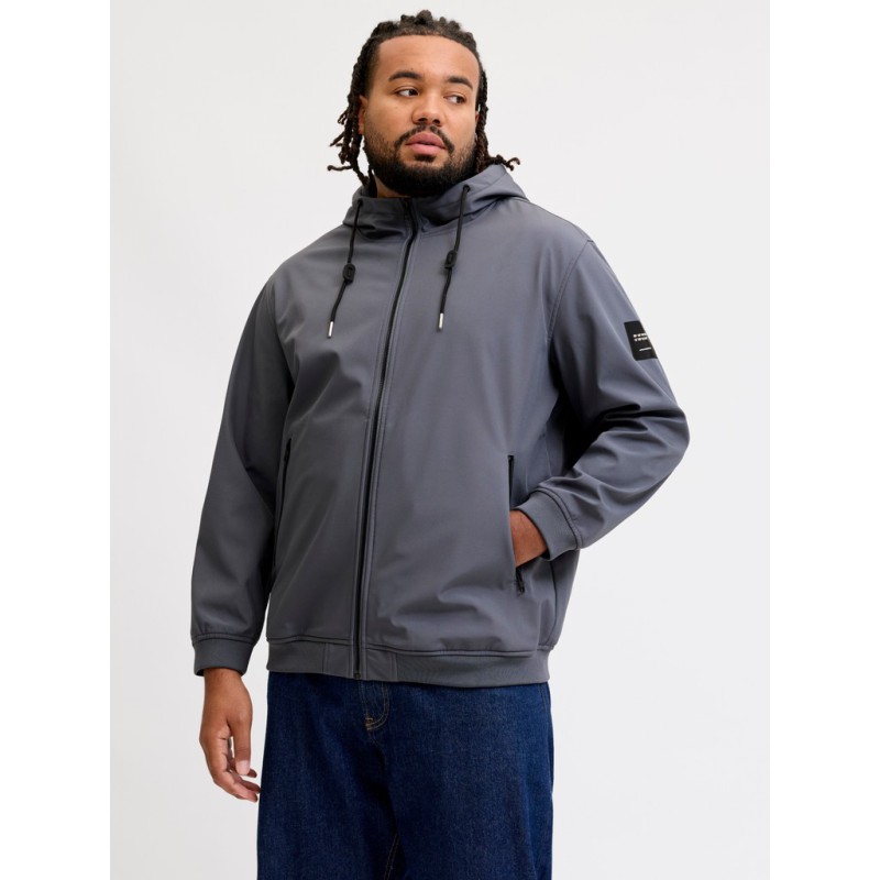 JACK & JONES PLUS Basic softshell jakke - Turbulence