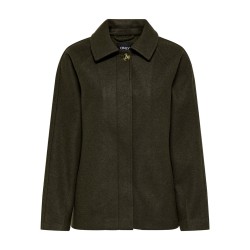 ONLY Evie jakke - Dark Olive / MELANGE