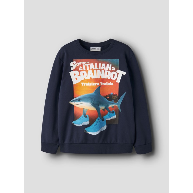 NAME IT Asper sweatshirt - Navy Blazer