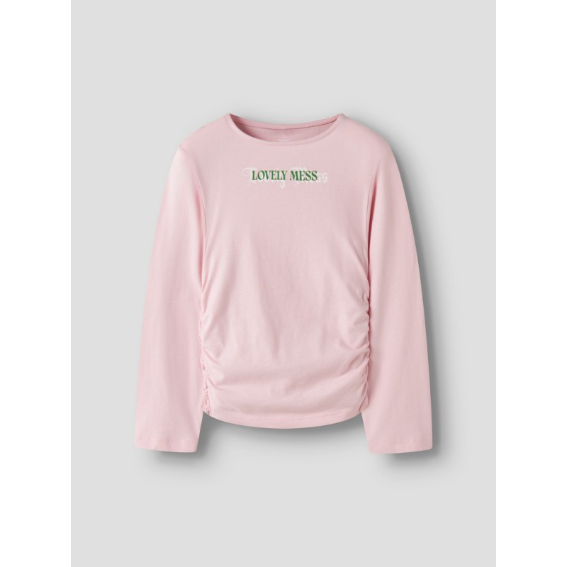 NAME IT KIDS Nabella langærmet bluse - Parfait Pink