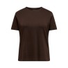 ONLY CARMAKOMA Jen jeans T-shirt - Coffee Bean