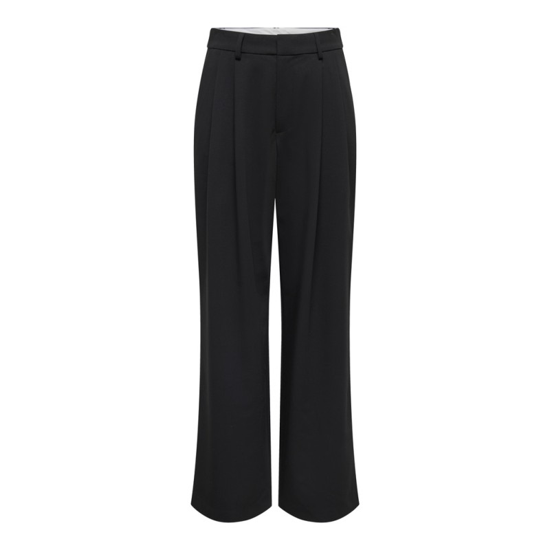 ONLY Sonja high waist bukser - Black