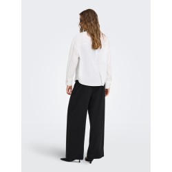 ONLY Sonja high waist bukser - Black