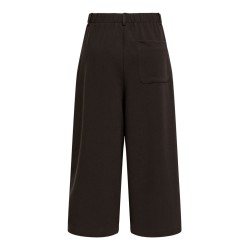 ONLY Lyon wide leg culotte bukser - Chocolate Torte