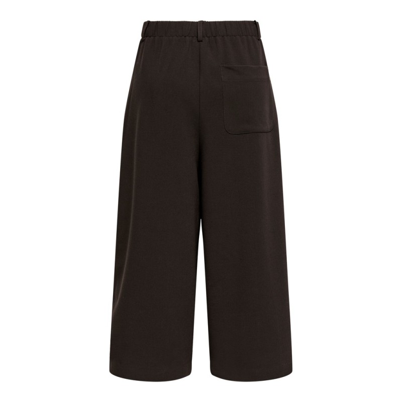 ONLY Lyon wide leg culotte bukser - Chocolate Torte