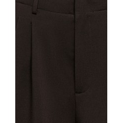 ONLY Lyon wide leg culotte bukser - Chocolate Torte