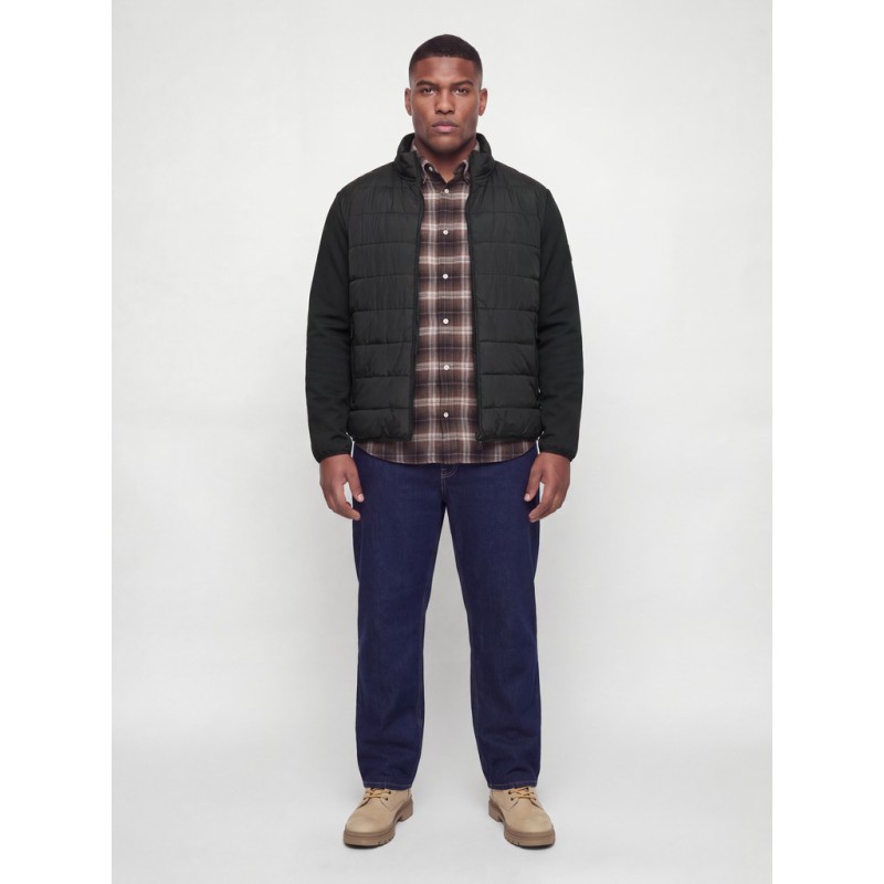 JACK & JONES PLUS Tate hybrid jakke - Black